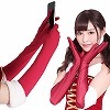 スマホが使えるサンタ手袋ロング